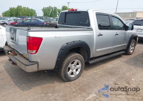 2006 Nissan Titan Se из США, поврежденный, VIN 1N6AA07BX6N562442